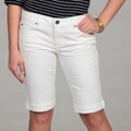 Calvin Klein Jeans Women's Rolled Cuff Bermuda Jeans Shorts