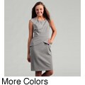 Calvin Klein Women's Career Lux Peplum Dress
