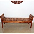 Teak Inlay Recliner Bench (Thailand)