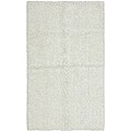 Continental 50-inch White Bath Rug