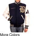 Hudson Outerwear Men's Wool/Leather Varsity Jacket