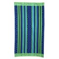 Cube Stripe Beach Towels (Set of 2)