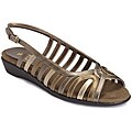 A2 by Aerosoles Women's 'Charismatic' Gold Sandals