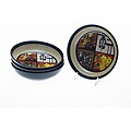 Certified International 'Vintage Wine' 9-inch Pasta/ Soup Bowls (Set of 4)