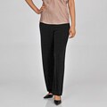 Onyx Nite Women's Black Glitter Knit Pants