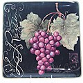 Certified International 'Parisian Fruit' 14.25-inch Square Platter