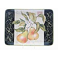 Certified International 'Parisian Fruit' 16-inch Rectangular Platter