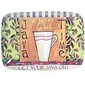 Certified International Java Time Rectangular Platter