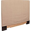 King-size Sand Slip Covered Headboard
