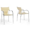 Harris 2-piece Ivory Modern Dining Chair Set