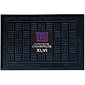 New York Giants Super Bowl XLVI Champions Medallion Door Mat