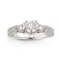 14k White Gold 1ct TDW Round Diamond Engagement Ring (H-I, I1-I2)