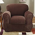 Stretch Pique 3-piece Chair Slipcover