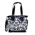 JJ Cole Norah Diaper Tote Bag in Midnight Laurel