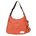 JJ Cole Zoey Diaper Bag in Orange Chocolate