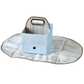 JJ Cole Diaper Caddy in Blue Stripe