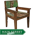 Ecologica Furniture Reclaimed Wood Armrest Chair