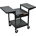 Luxor Adjustable Height Steel Overhead Projector Table