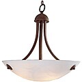 Aspire Rust Finish 3-light Pendant