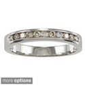10k Gold 1/4ct TDW Diamond Channel-set Wedding Band