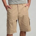 Burnside Men's Khaki Twill Shorts