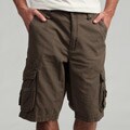 Burnside Men's Ripstop Solid Army Shorts