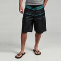 Burnside Men's Stretch Charcoal Boardshorts