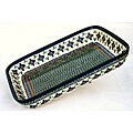 Polish Stoneware Shallow Rectangular Baker Dish (Poland)