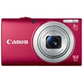 Canon PowerShot A4000IS 16MP Red Digital Camera