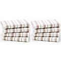 Celebration 8-piece Stripe Kitchen Oversized Dish Cloth Set