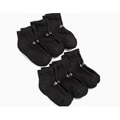 Champion Men's 'Performance' Black Ankle Socks (6 Pairs)