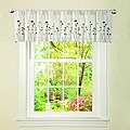 Lush Decor Ivory/ Green Dawn Valance