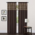 Lush Decor Taupe/ Brown 84-inch Zebra Curtain Panel