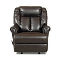 Garry Braxton Chocolate Brown Rocker Recliner Chair