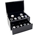 High Gloss Piano Black Solid Top 20-watch Case