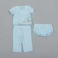 Little Me Newborn Boy's 3-piece Pant Set