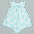 Little Me Infant Girl's Mint Green Woven Dress
