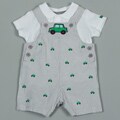 Little Me Infant Boy's Stripe Short Set