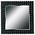 Cronus Black Rose Wall Mirror