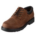 Academie Gear Men's 'Tuffex' Brown Leather Oxfords