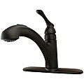 Moen 'Banbury' Black Single-handle Pull-out Kitchen Faucet