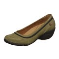 Hush Puppies Women's 'Incite' Leather Wedge Slip-ons