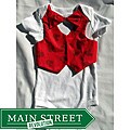 Just Girls Vest and Bow Tie Bodysuit