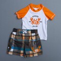 Osh Kosh Infant Boy's 2-piece Rash Guard and Swimsuit Set