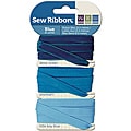 We R Memory Keepers Blue Sew Ribbon (Pack of 3)