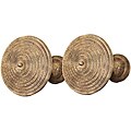 Menagerie 'Tuscan Crackle' Large Drapery Holdbacks (Set of 2)