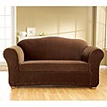 Stretch Corduroy 3-piece Loveseat Slipcover