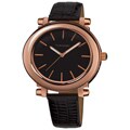 Vernier Women's V11037 Retro Wide Oval Dial Watch