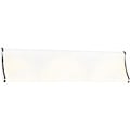 Access Neon 3-light Brushed Steel Wall Vanity