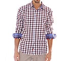 191 Unlimited Men's Red Plaid Shirt